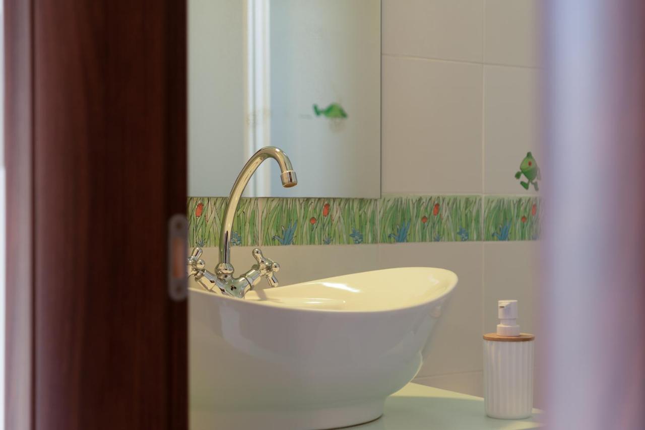 Family Villa Rousa In Rethymno With Pool, Bbq And Kids Area Loutra  Luaran gambar