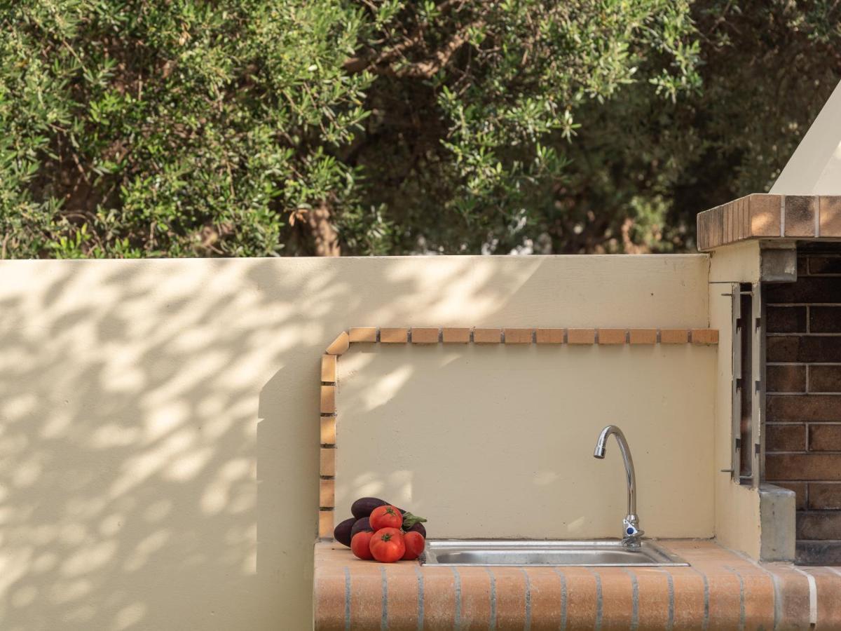 Family Villa Rousa In Rethymno With Pool, Bbq And Kids Area Loutra  Luaran gambar