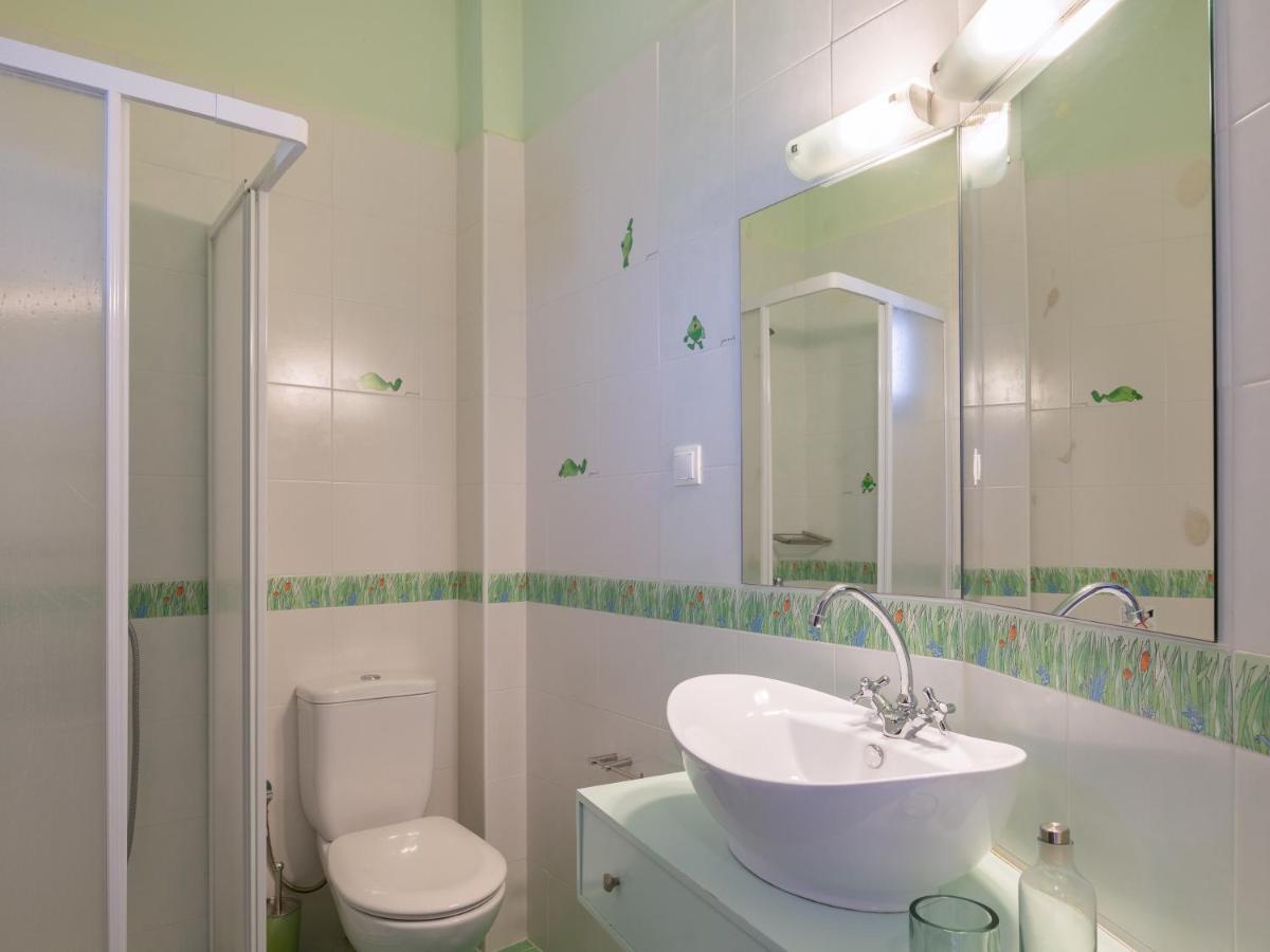 Family Villa Rousa In Rethymno With Pool, Bbq And Kids Area Loutra  Luaran gambar